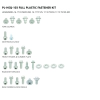 Motocross full plastic fastener kit for Husqvarna - Other items - AC02446 - Ufo Plast