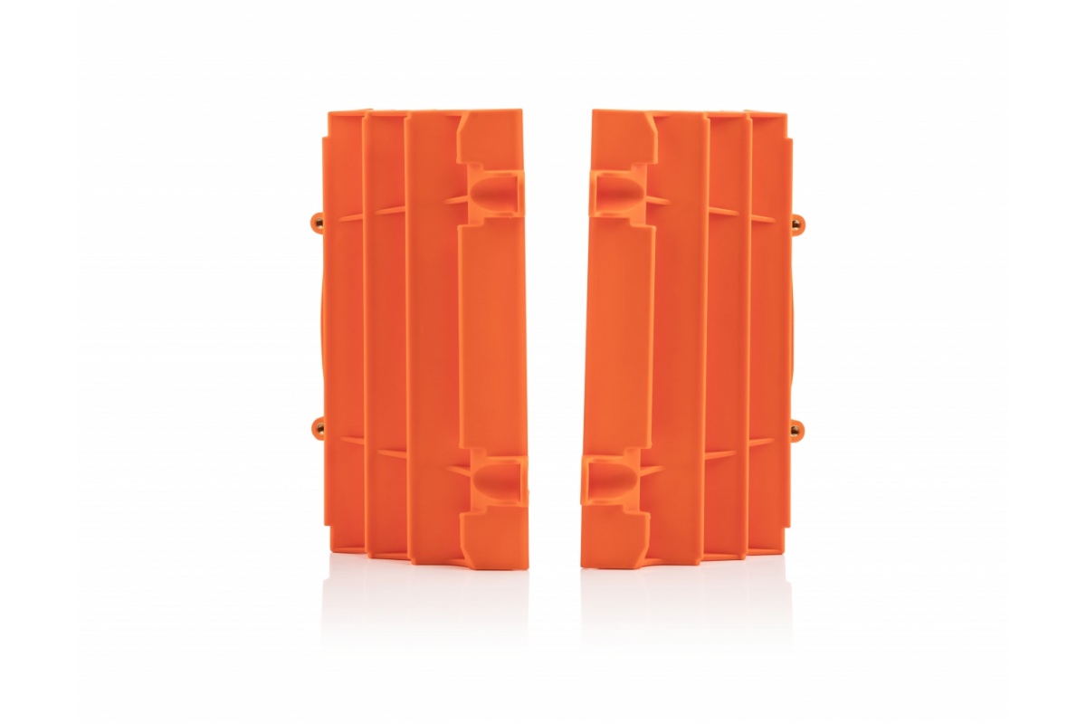 Motocross radiator louvers for Ktm orange - Radiator Louvers - AC02469 - Ufo Plast