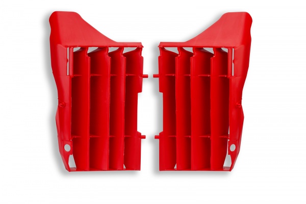 Motocross radiator louvers for Honda red - Radiator Louvers - AC02454 - Ufo Plast